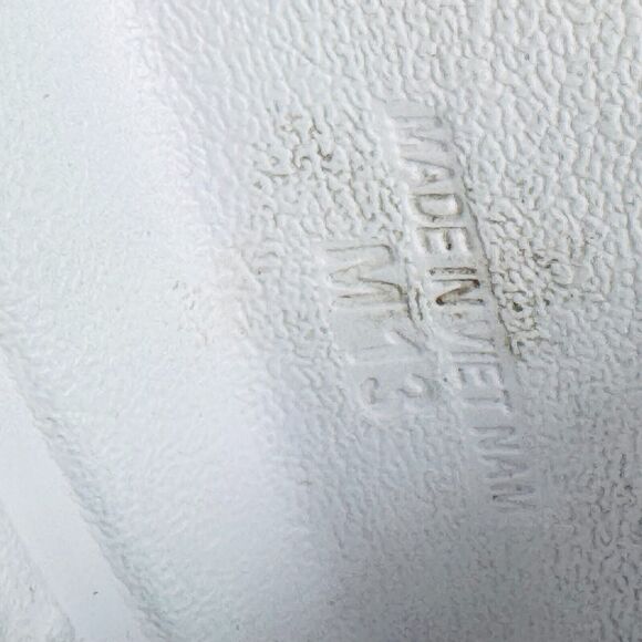 Nike Victori One Mens 13 White Black Swoosh One Shadow Slides Sandals Shoes - Picture 11 of 12